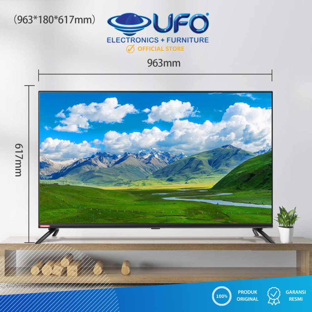 Changhong 43 Inch Android Tv L43H7 UFO Elektronika Toko Elektronik